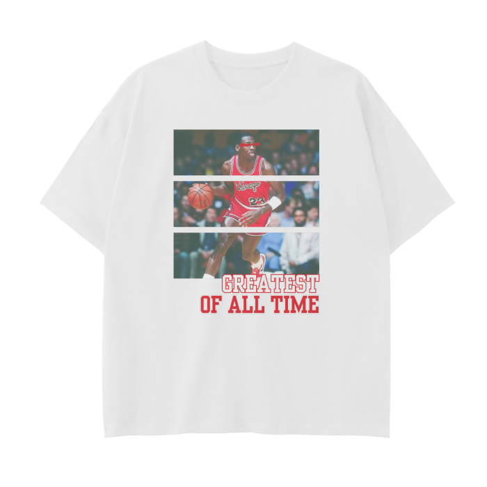 MJ GOAT Drop Shoulder T-Shirt