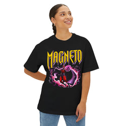 Oversized Boxy Magneto Graphic Tee