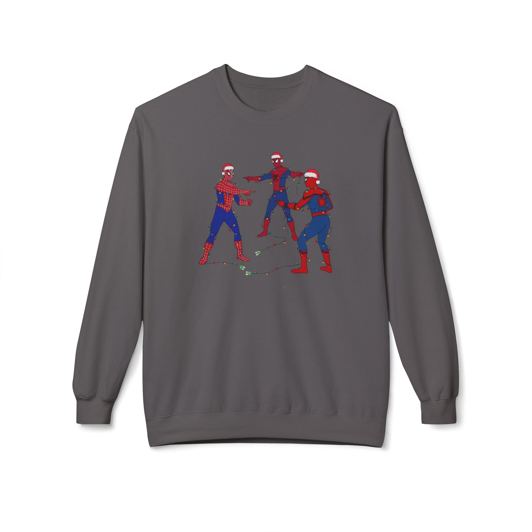 All Spider-Men Fleece Crewneck Sweatshirt