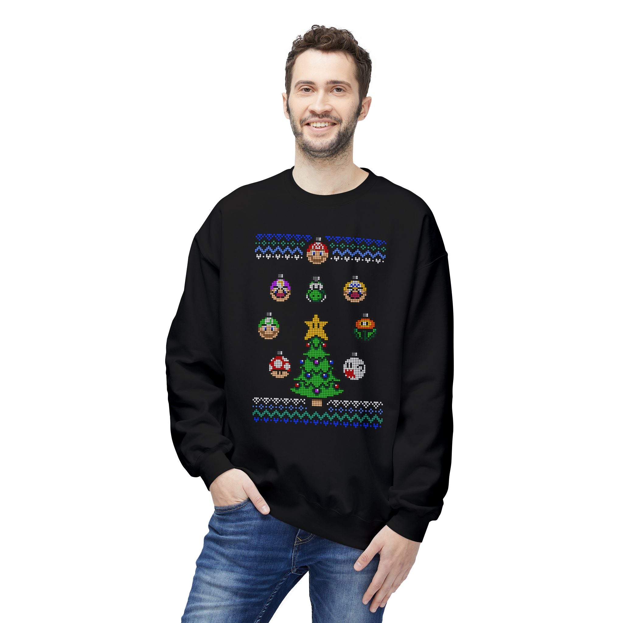 Retro Game Christmas Sweatshirt