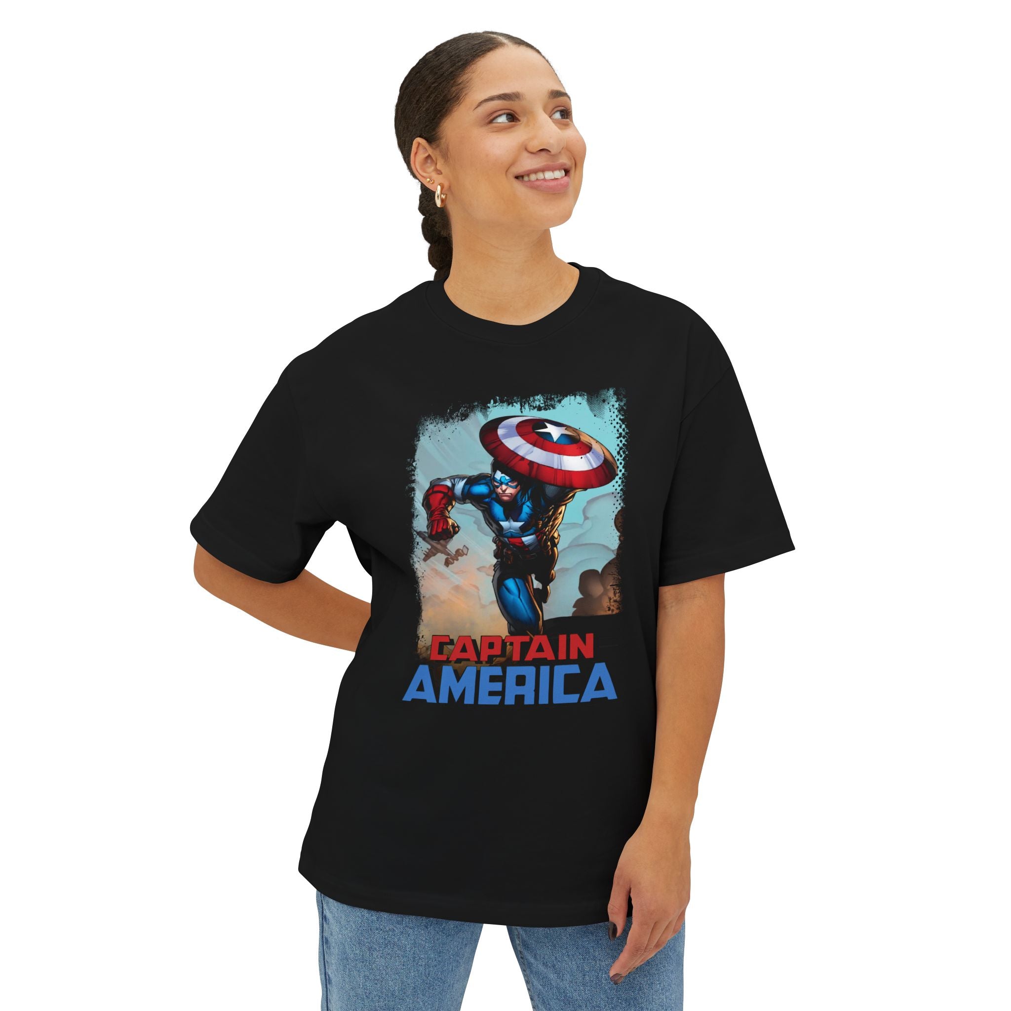 Captain America Oversized Tee