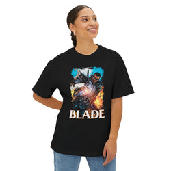 Blade Graphic Oversized Boxy Tee