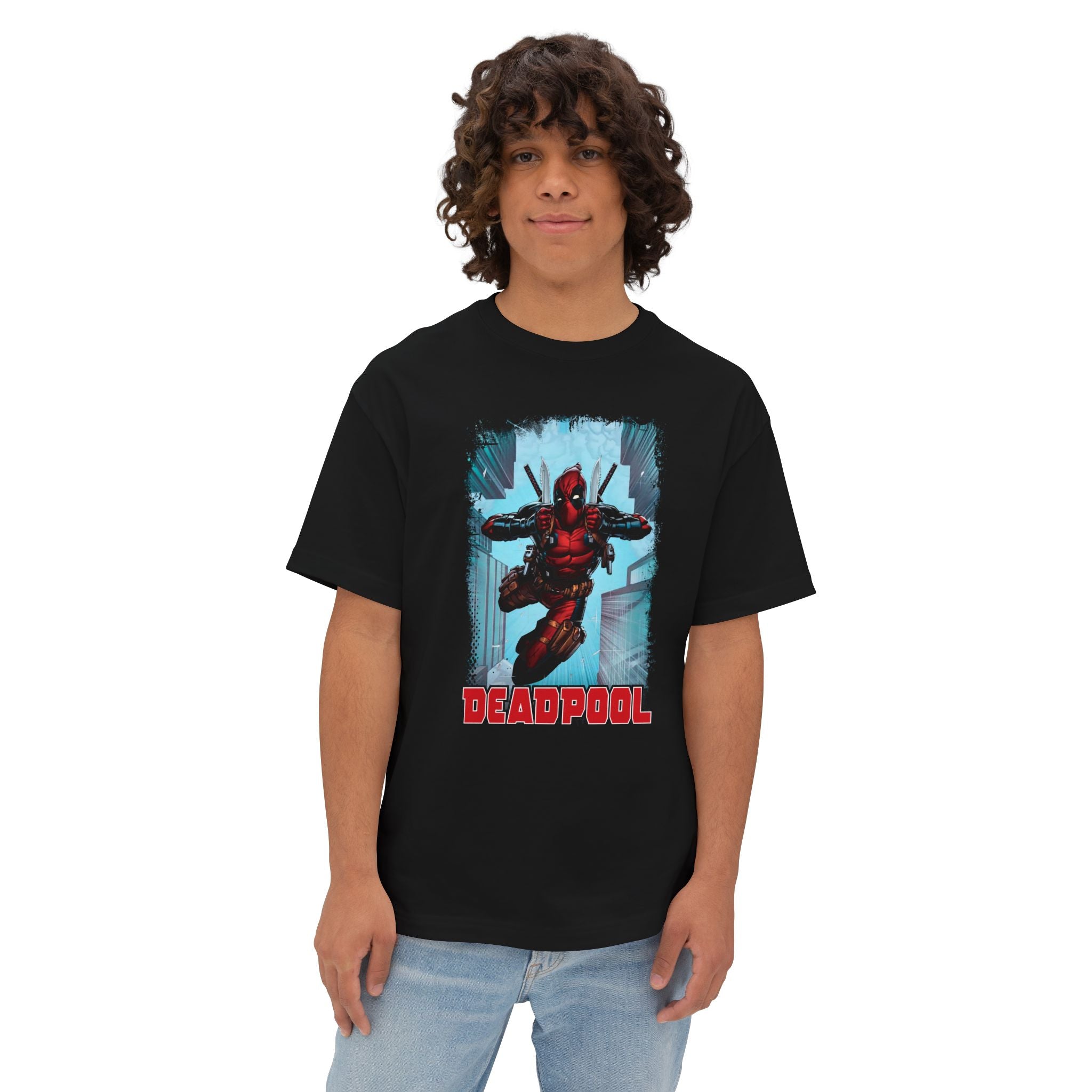 Deadpool Graphic Oversized T-Shirt