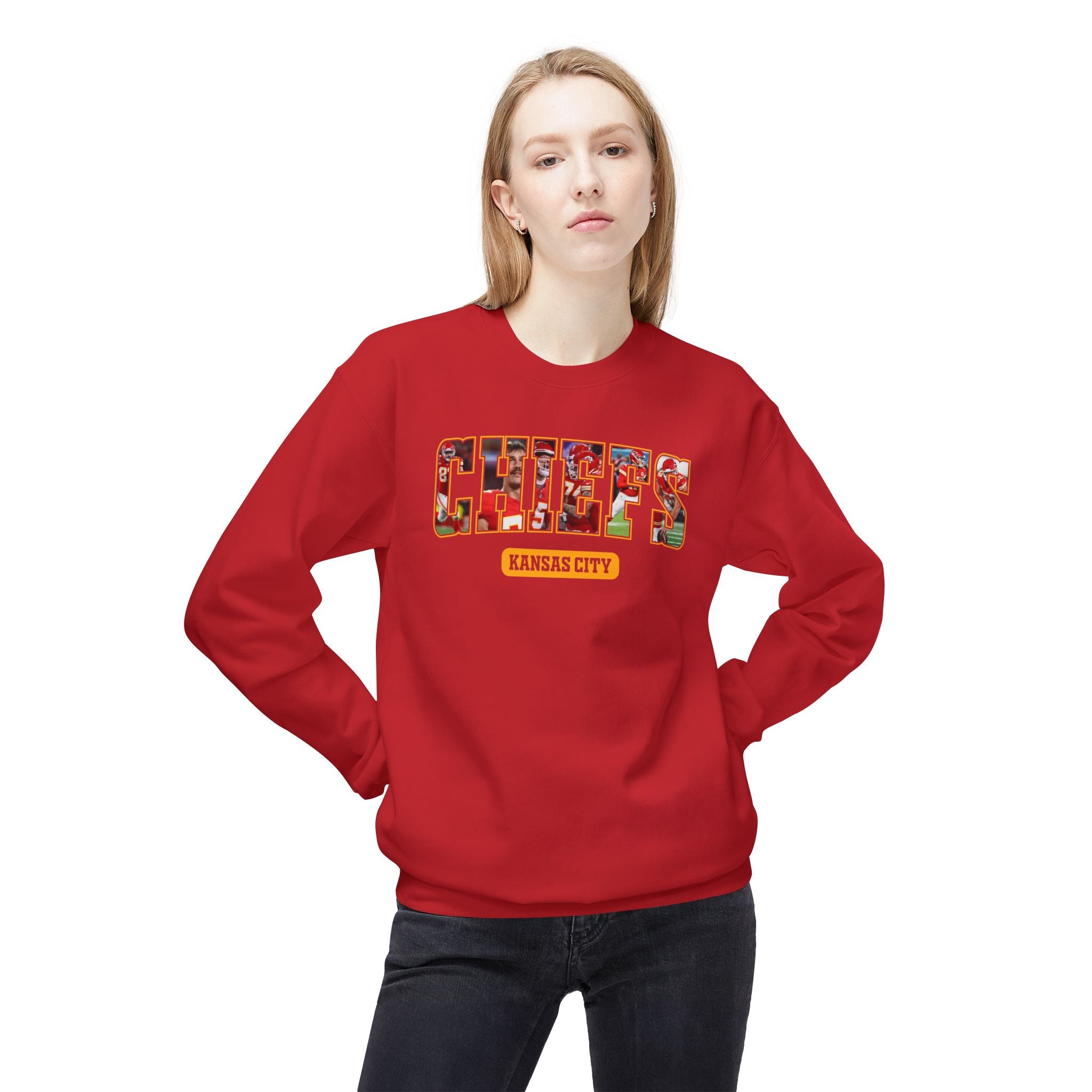 Chiefs Kingdom Fleece Crewneck Sweatshirt