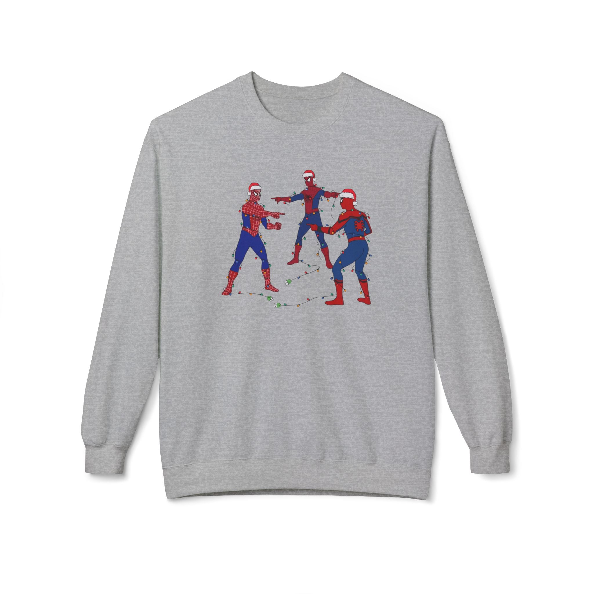 All Spider-Men Fleece Crewneck Sweatshirt