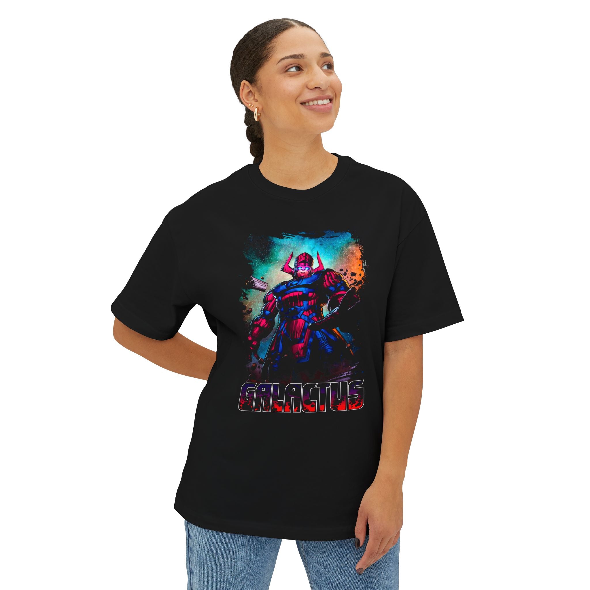 Galactus Graphic Oversized Boxy Tee