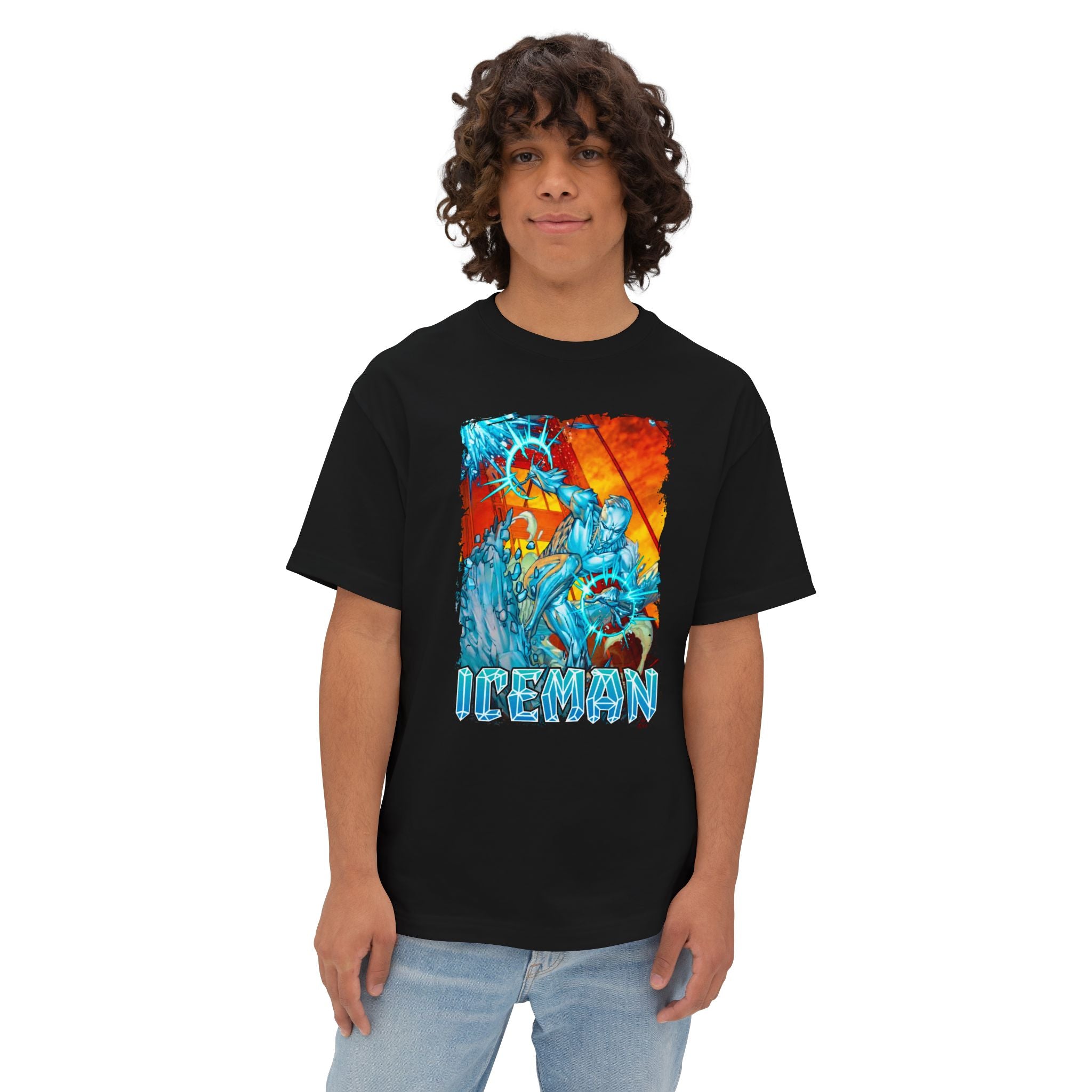 Unisex Oversized Boxy Iceman Tee