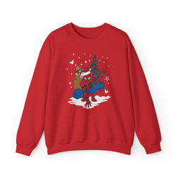 Festive Spider-Man Sweatshirt