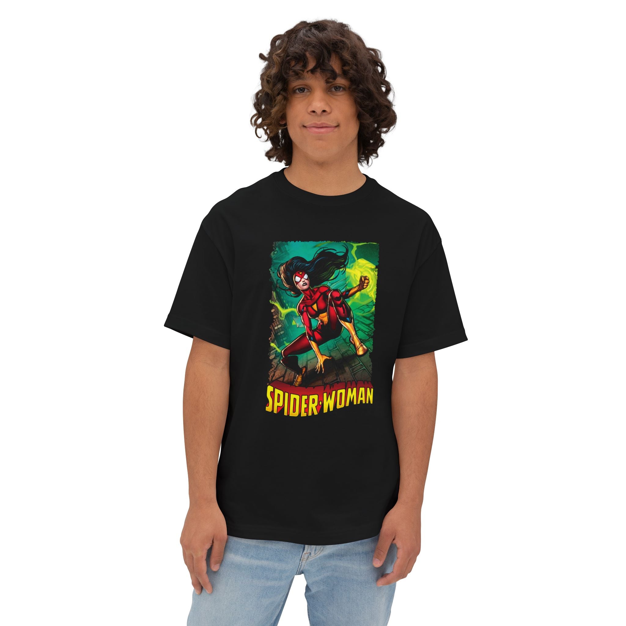 Spider-Woman Graphic Oversized Tee
