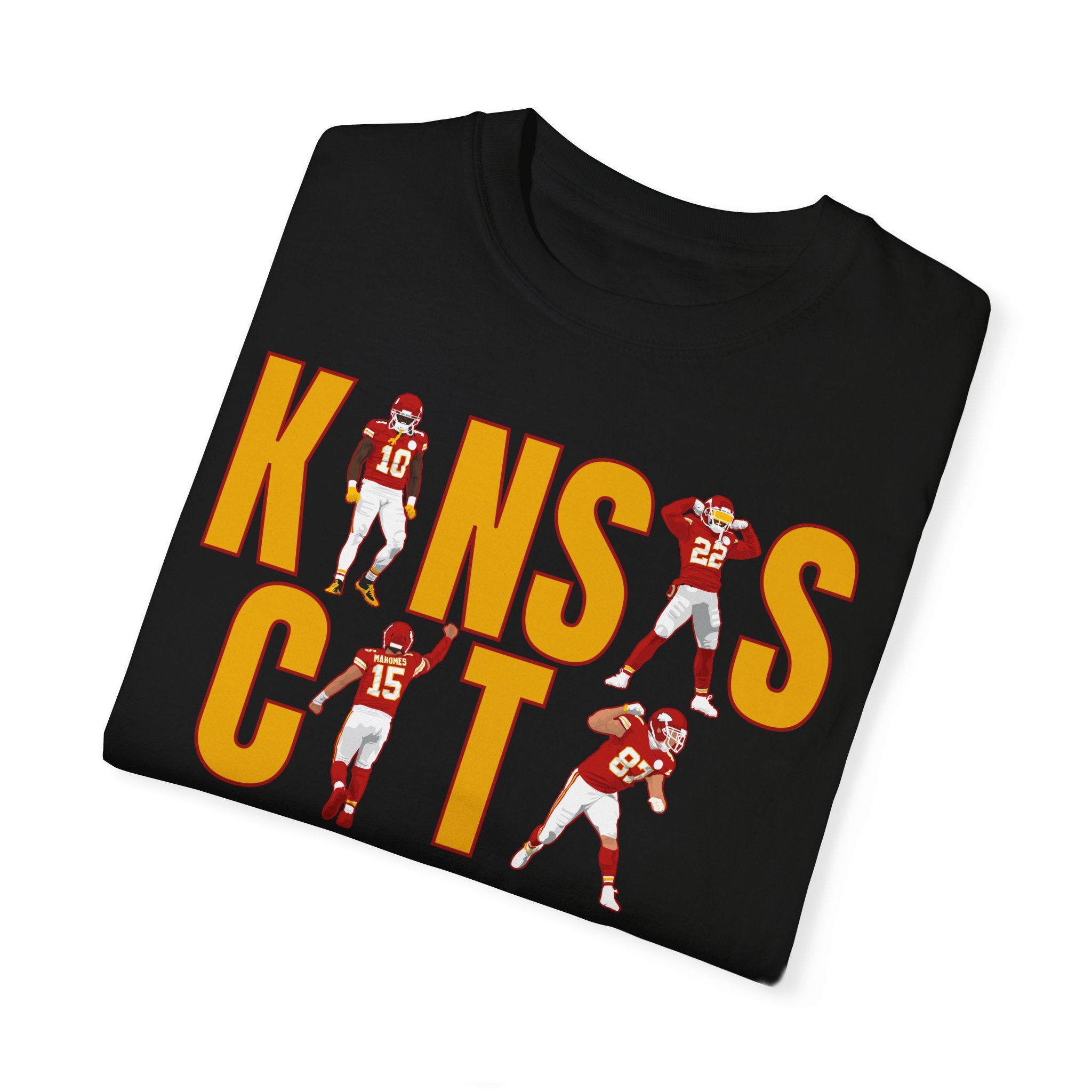 Kansas City Football Garment-Dyed T-Shirt