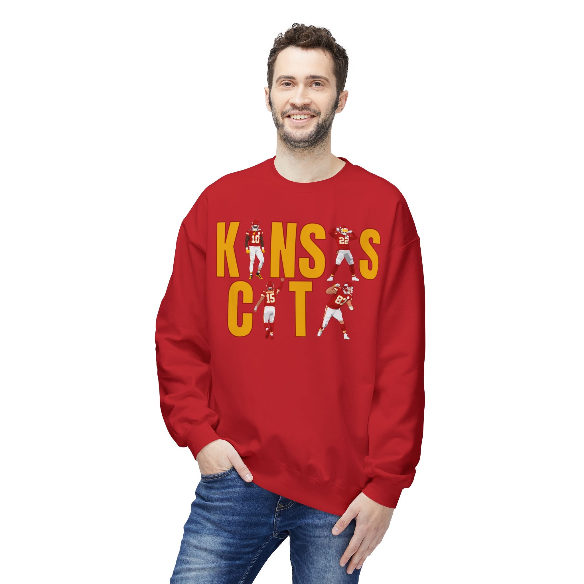 Kansas City Chiefs Fleece Crewneck Sweatshirt
