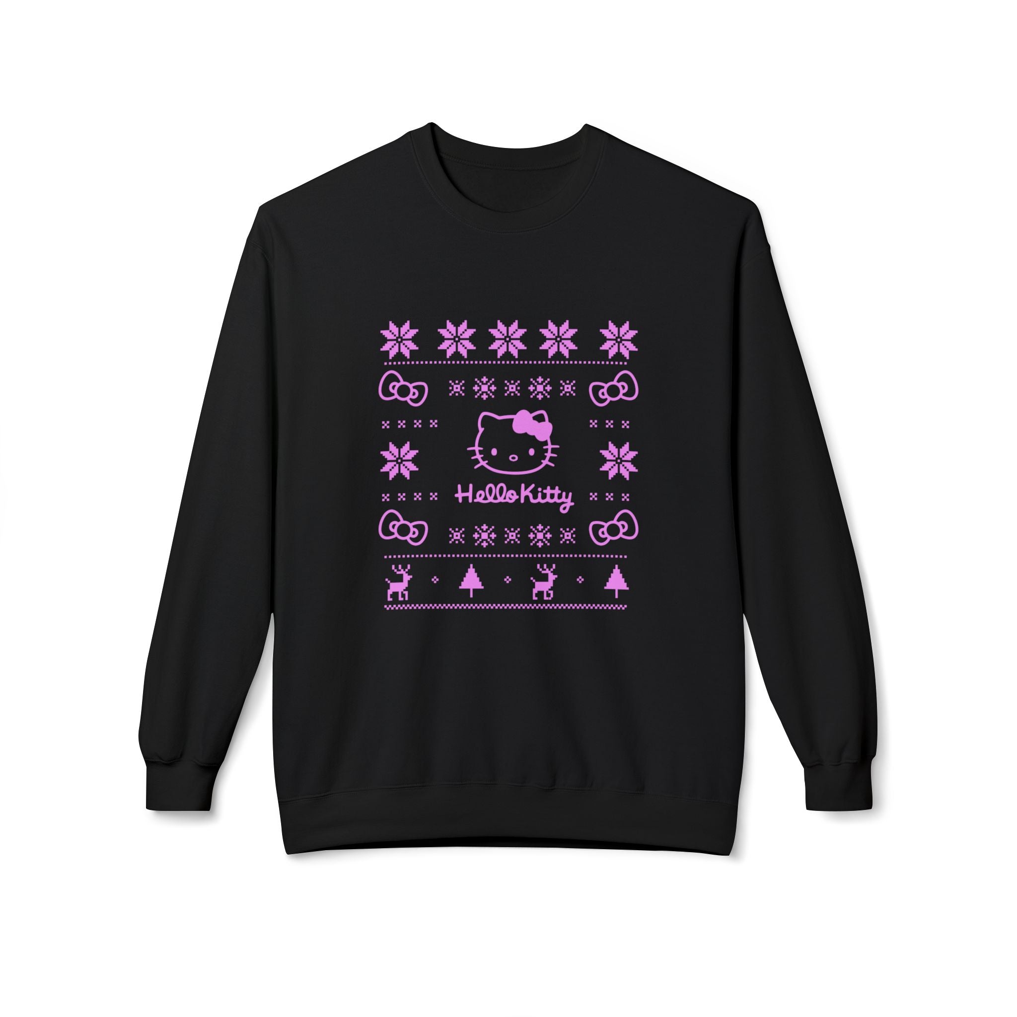 Hello Kitty Cozy Christmas Fleece Crewneck Sweatshirt