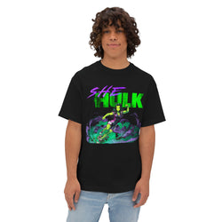 She Hulk Unisex Oversized Boxy Tee