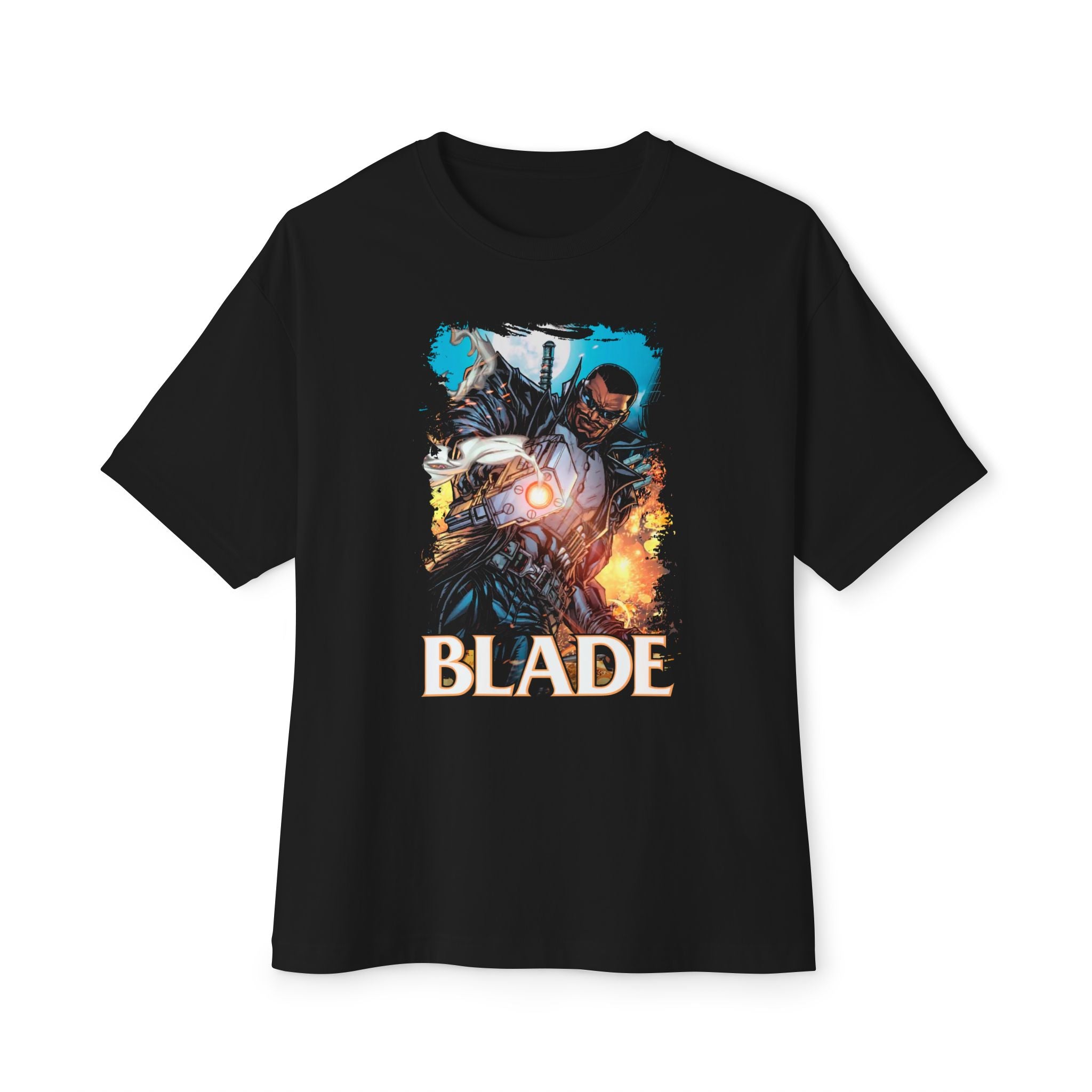 Blade Graphic Oversized Boxy Tee