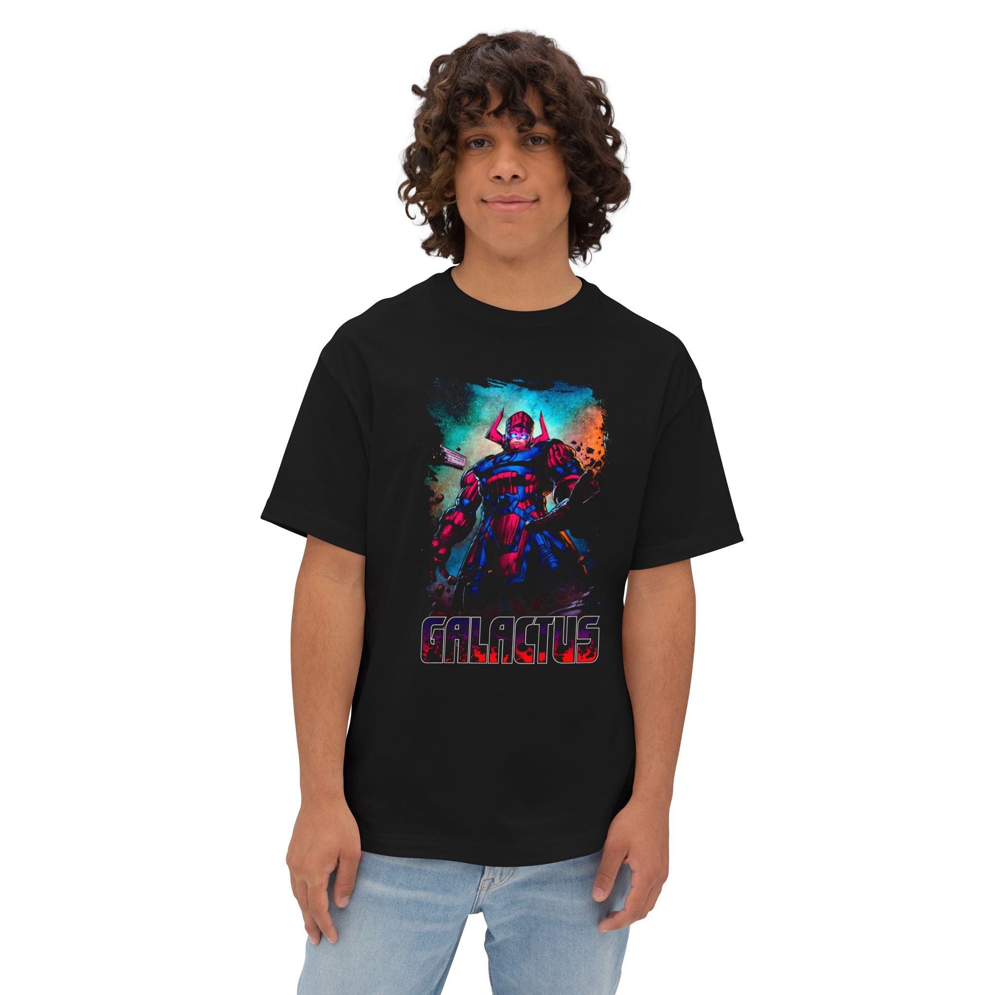 Galactus Graphic Oversized Boxy Tee