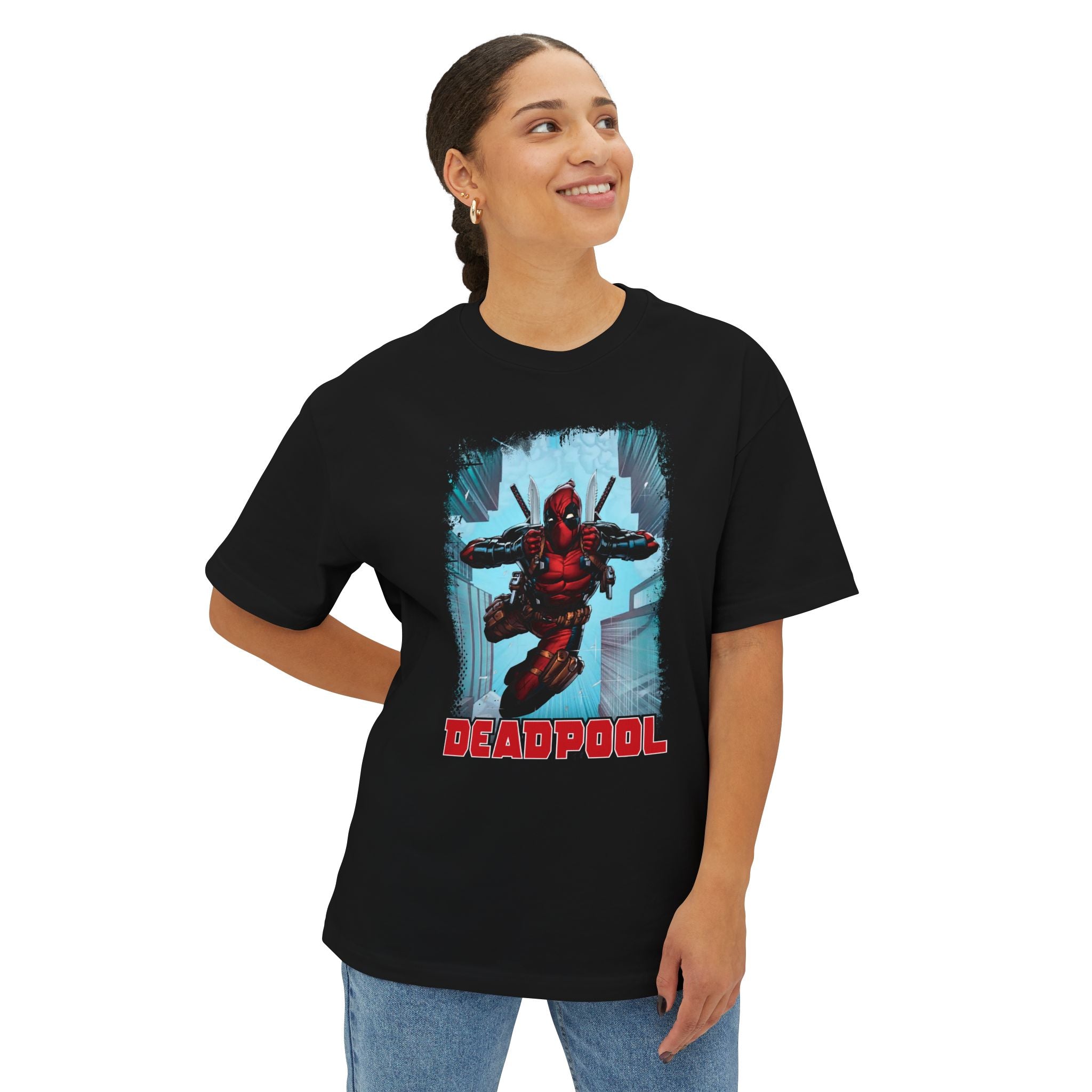 Deadpool Graphic Oversized T-Shirt