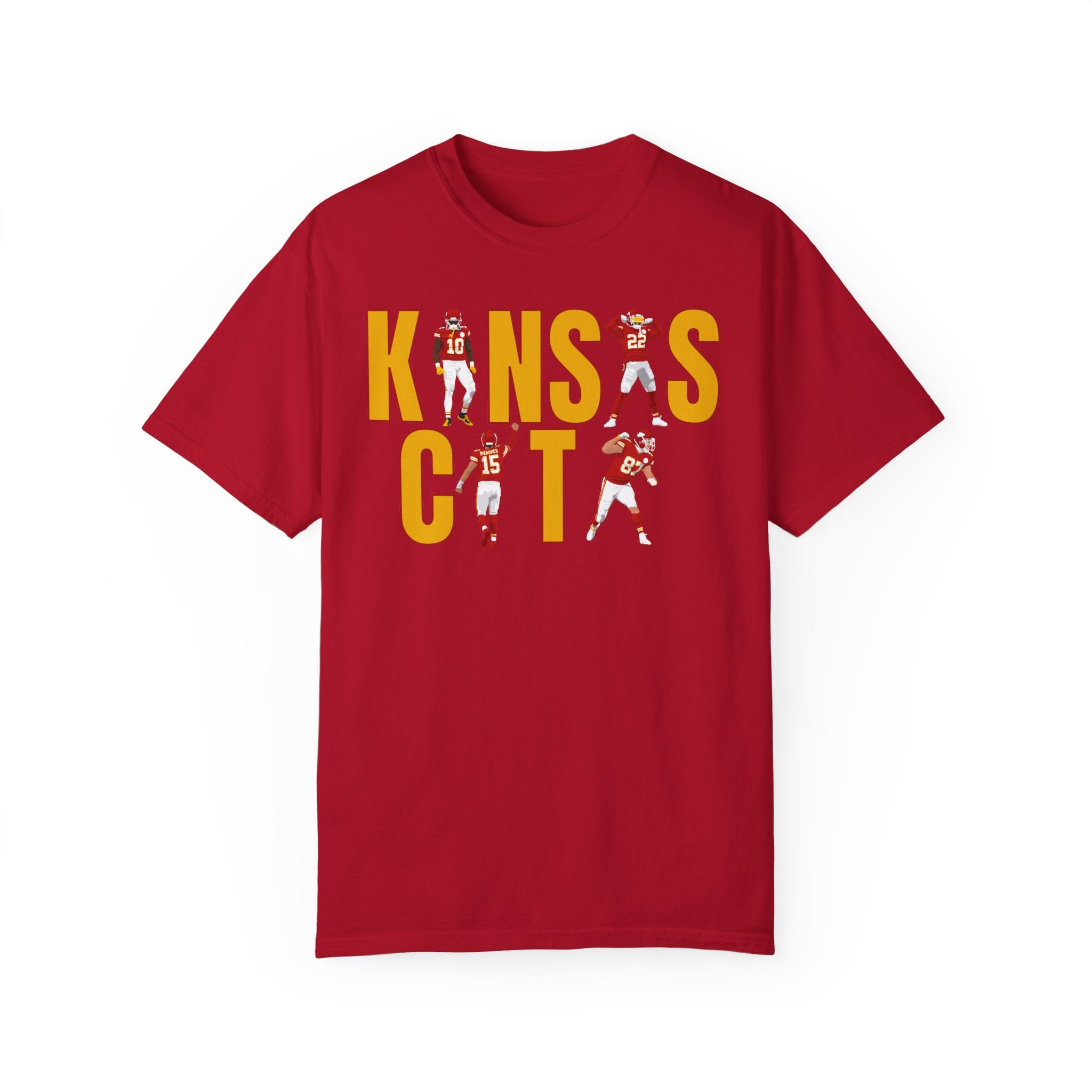 Kansas City Football Garment-Dyed T-Shirt