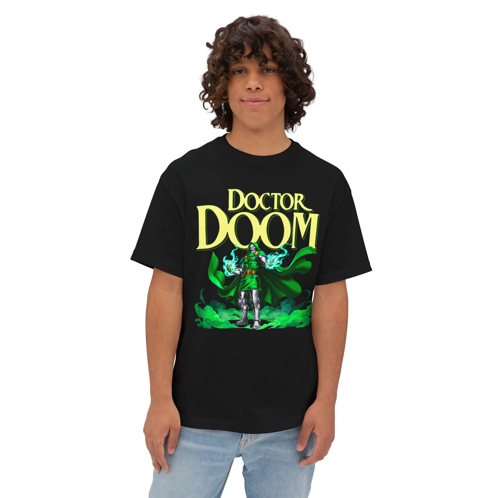 Doctor Doom Unisex Oversized Boxy Tee