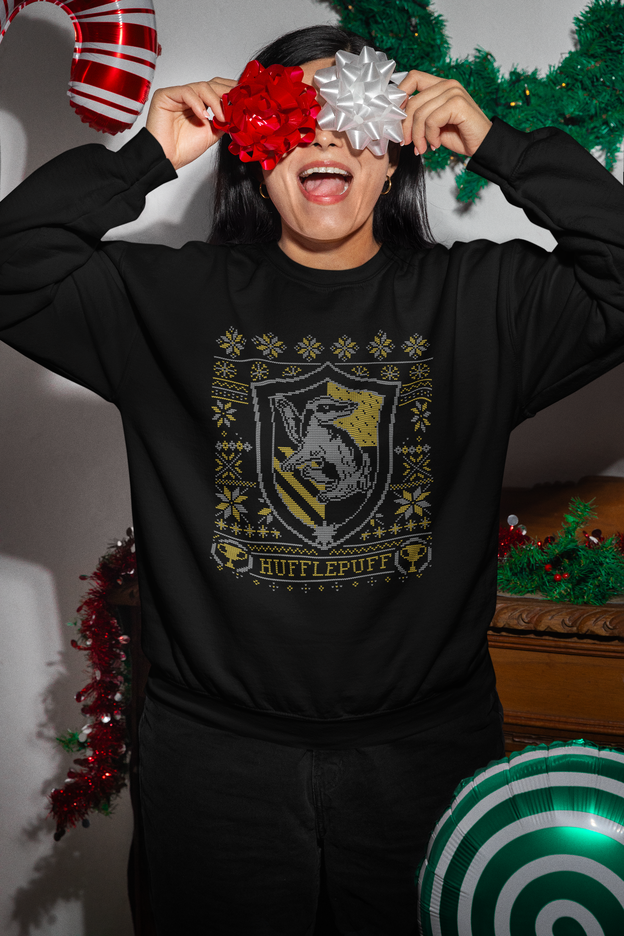 Hufflepuff Fleece Crewneck Sweatshirt