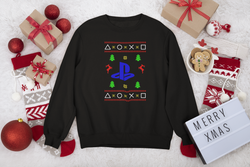 Playstation Gamer Holiday Crewneck Sweatshirt