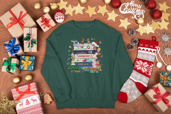 Christmas VHS Holiday Sweatshirt