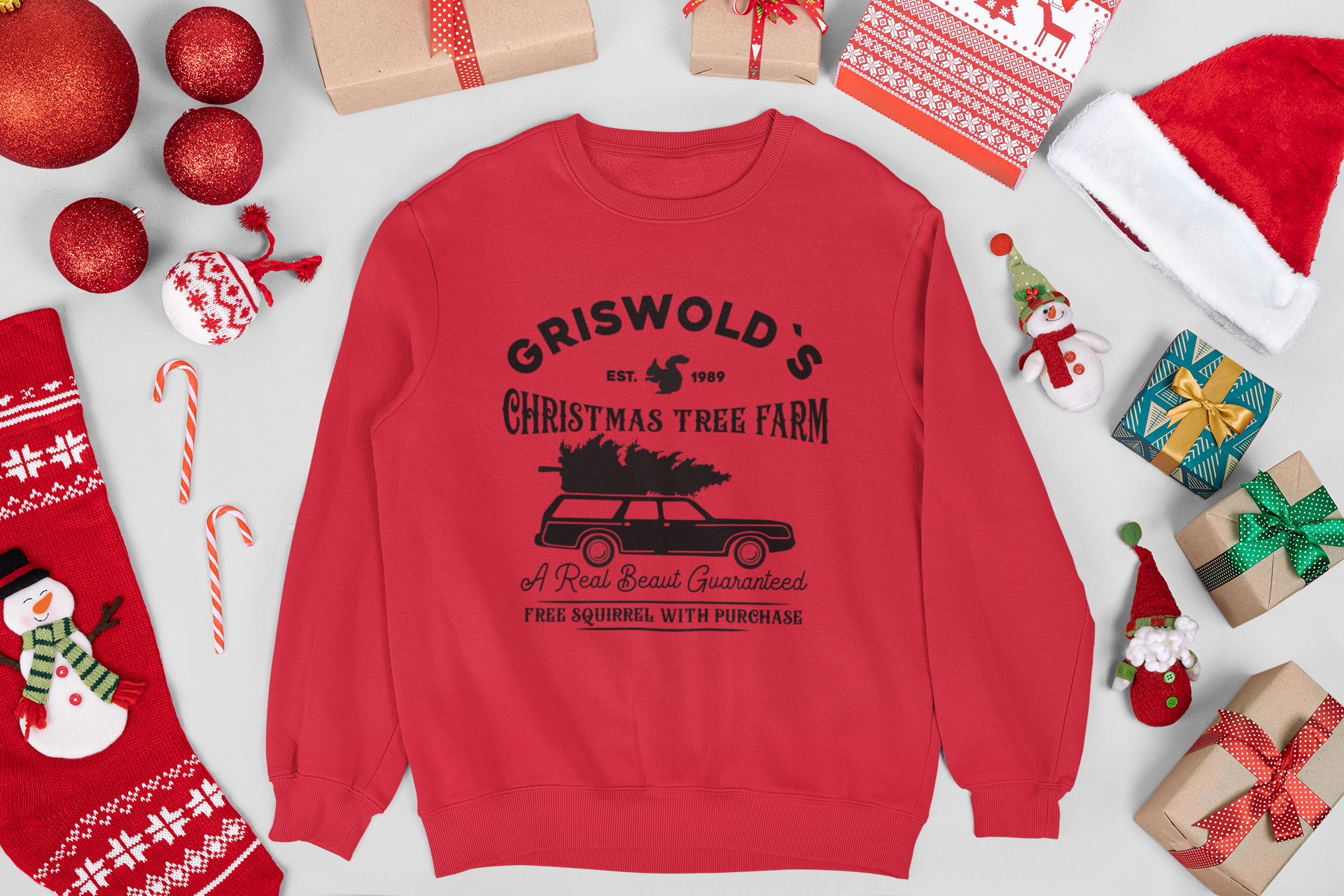 Griswold's Christmas Tree Farm Sweatshirt: Unisex