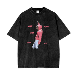 K Dot Wop Acid Wash Oversize T-Shirt