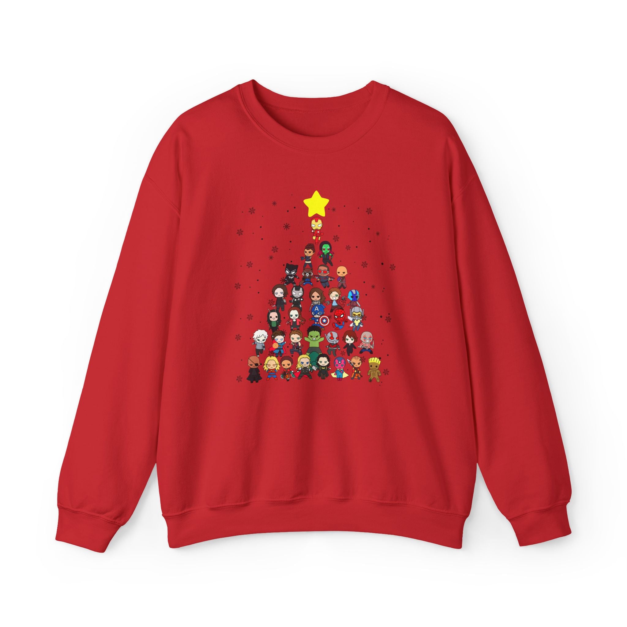 Christmas Tree of Marvel Sweatshirt