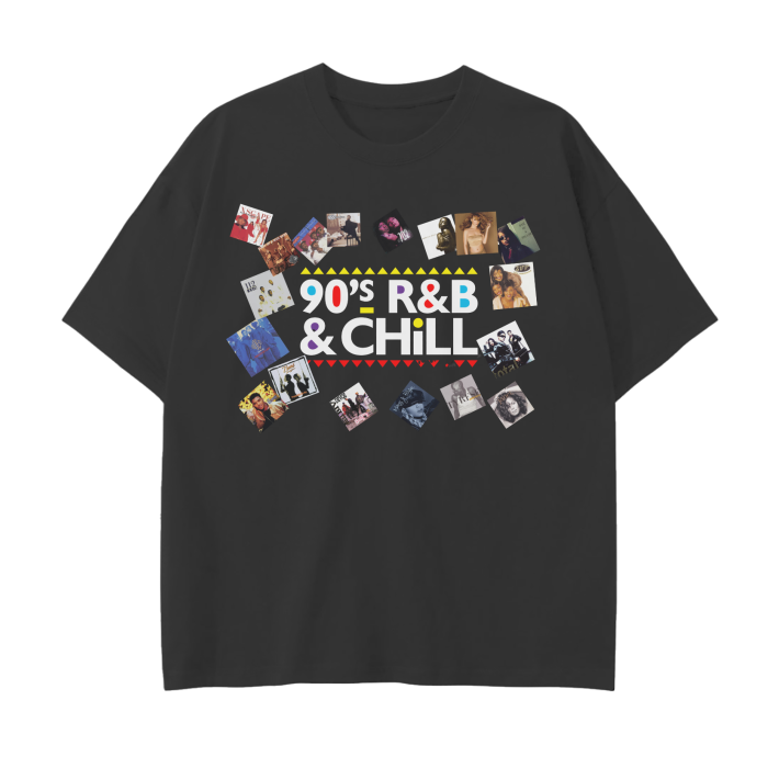 90s R&B Drop Shoulder T-Shirt