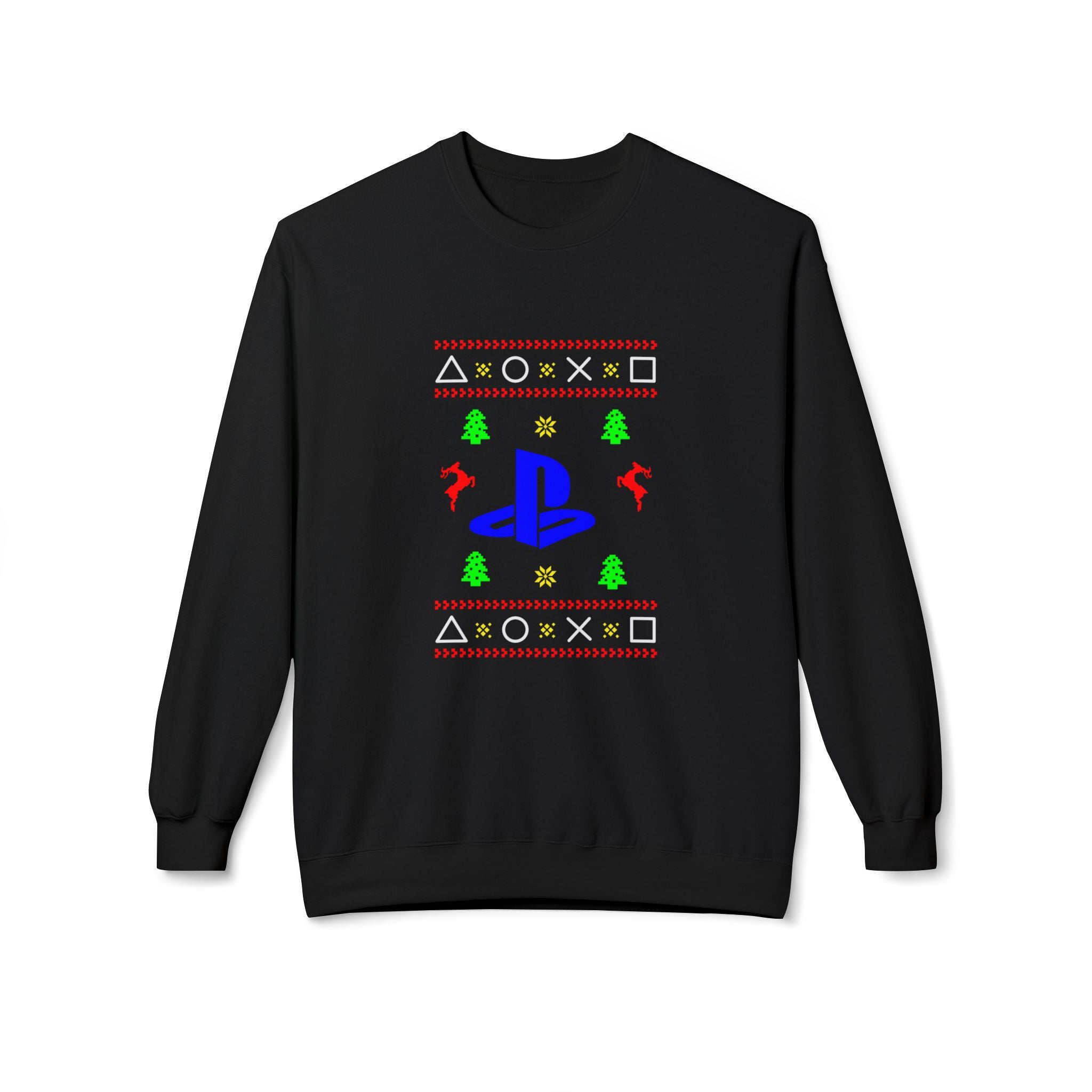 Playstation Gamer Holiday Crewneck Sweatshirt