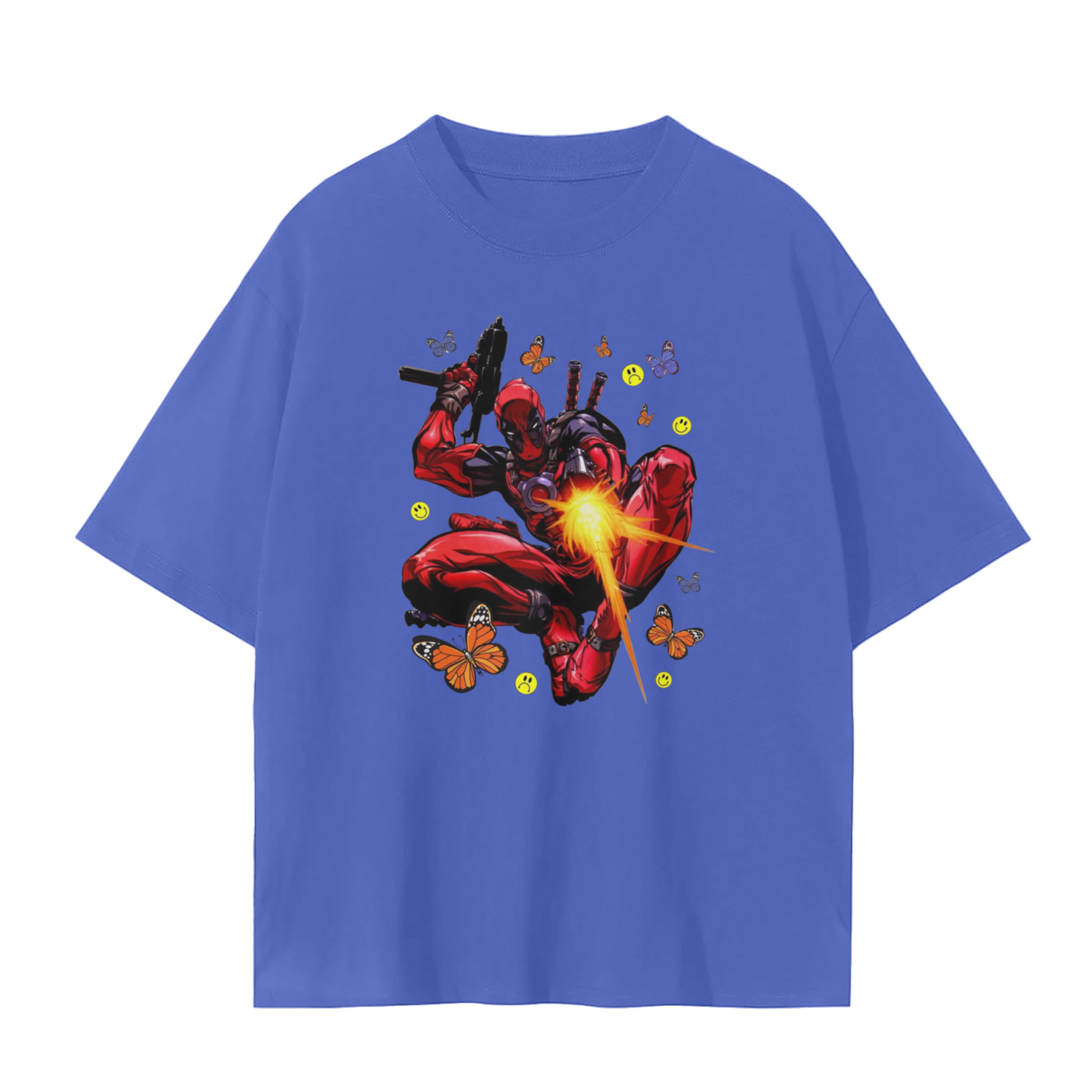 Happy Go Lucky Deadpool Seamless T-Shirt