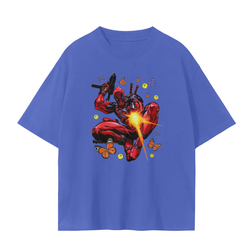 Happy Go Lucky Deadpool Seamless T-Shirt