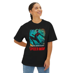 Miles Morales Spider-Man Oversized Boxy Tee