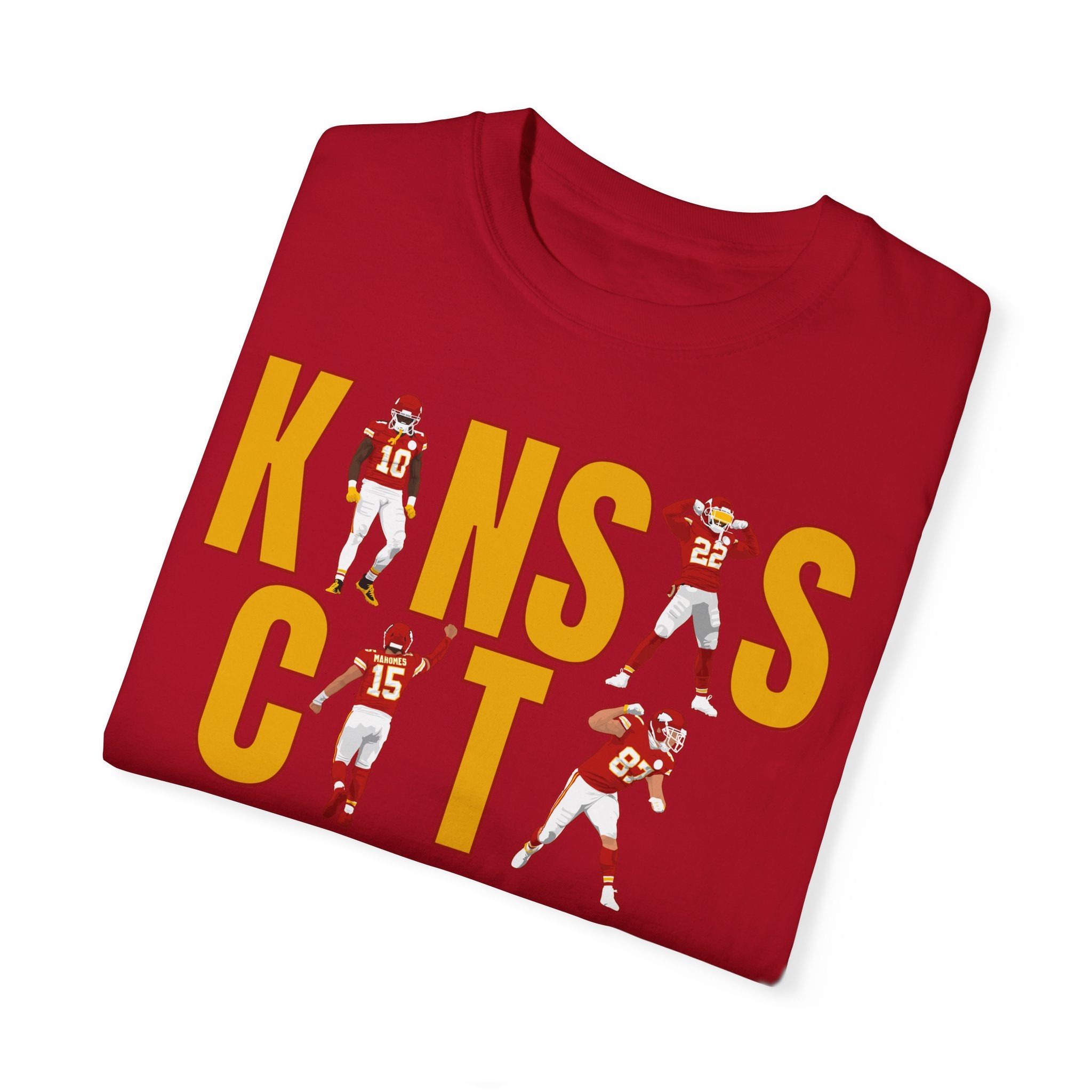 Kansas City Football Garment-Dyed T-Shirt