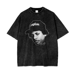 Eazy E Acid Wash Oversize T-Shirt