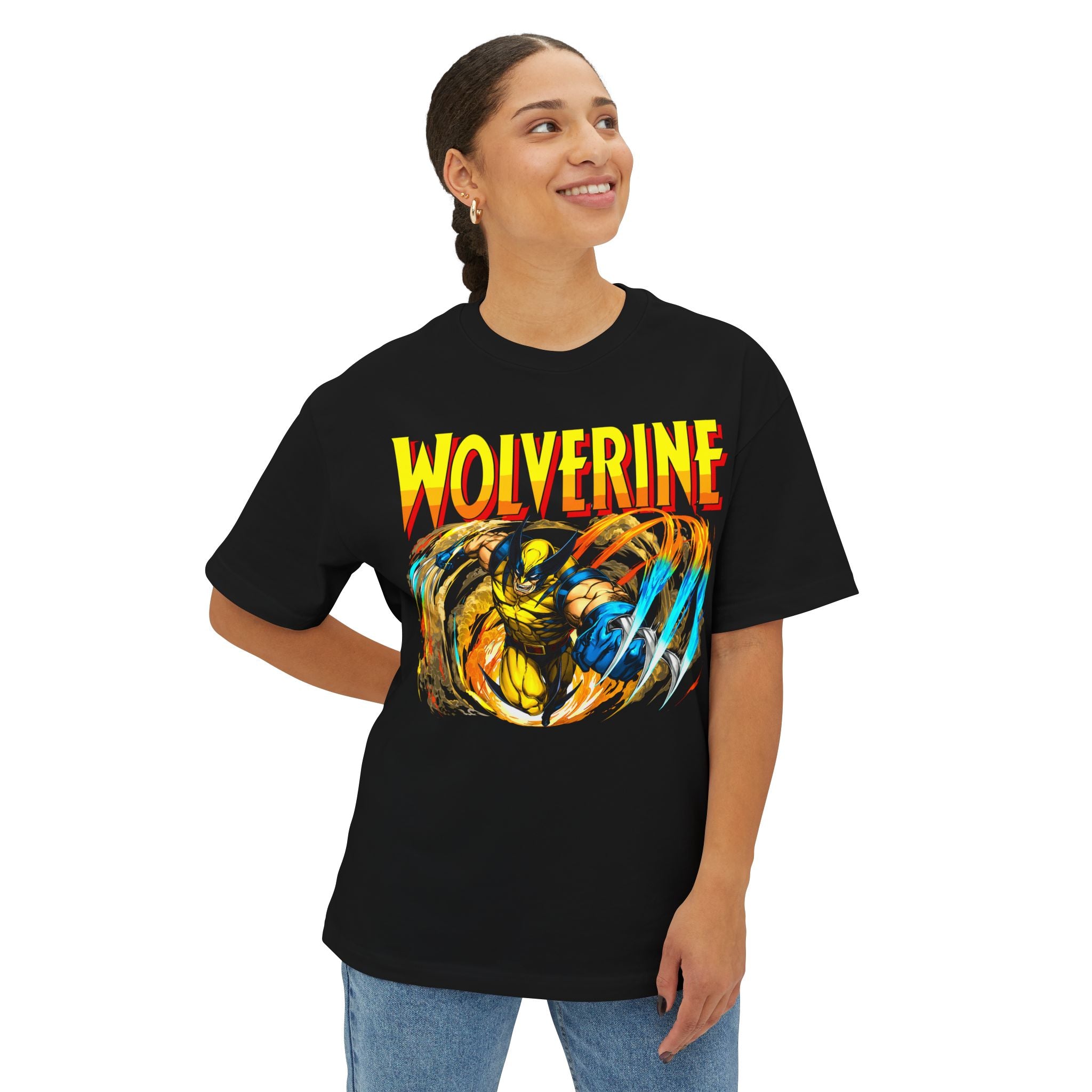 Wolverine Graphic Oversized Boxy Tee