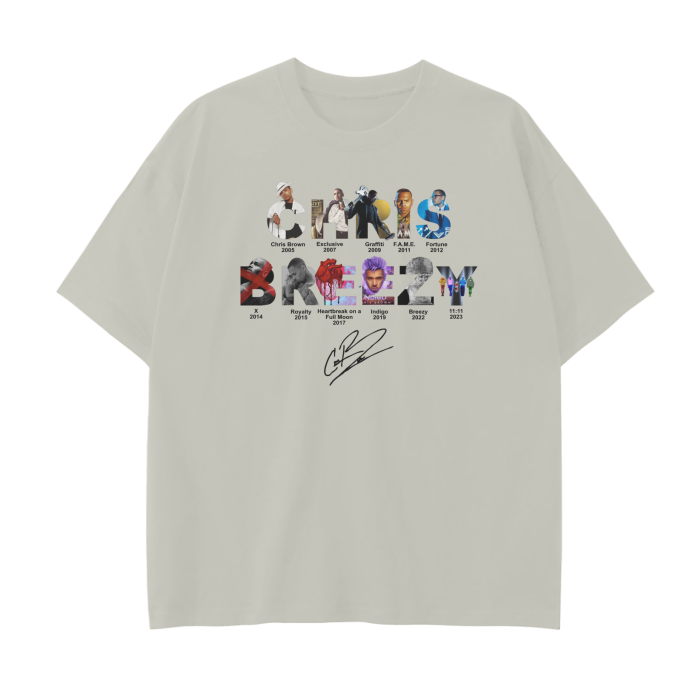 Chris Brown Legacy Drop Shoulder T-Shirt