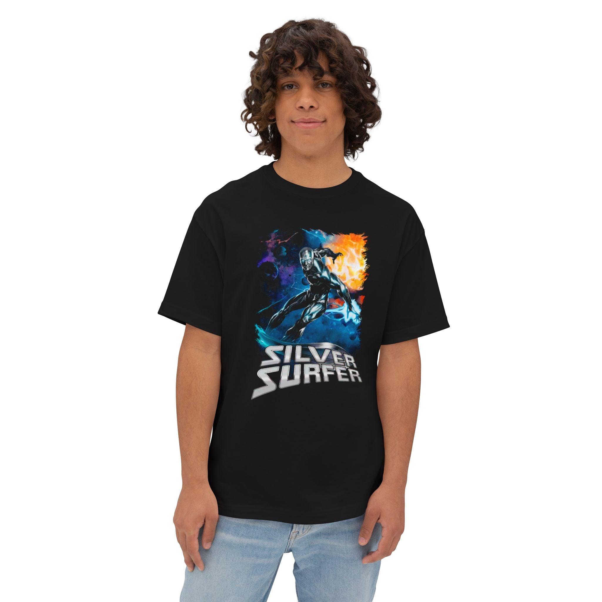 Silver Surfer Oversized Boxy Tee