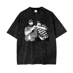 Posty & Morgan Acid Wash Oversize T-Shirt