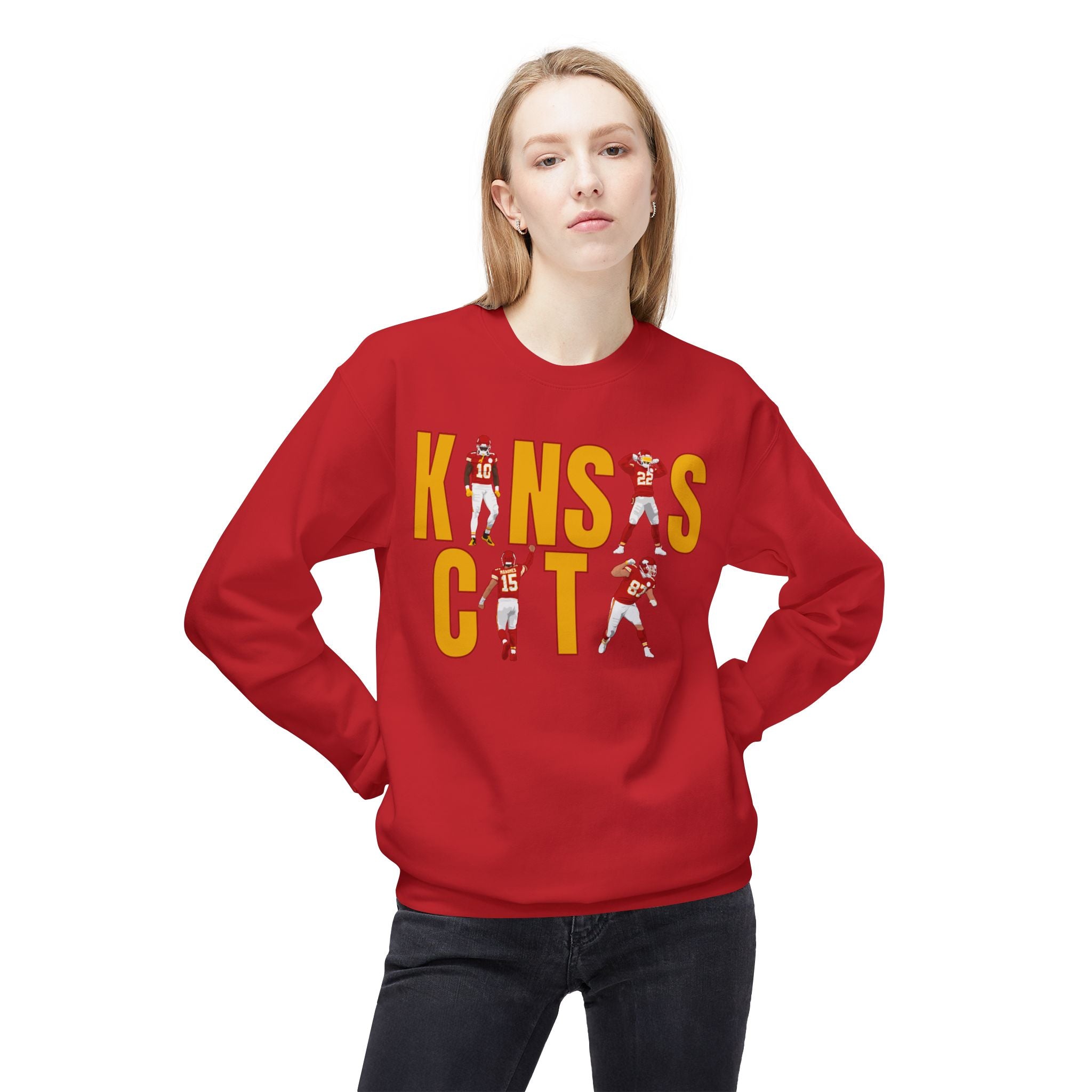 Kansas City Chiefs Fleece Crewneck Sweatshirt