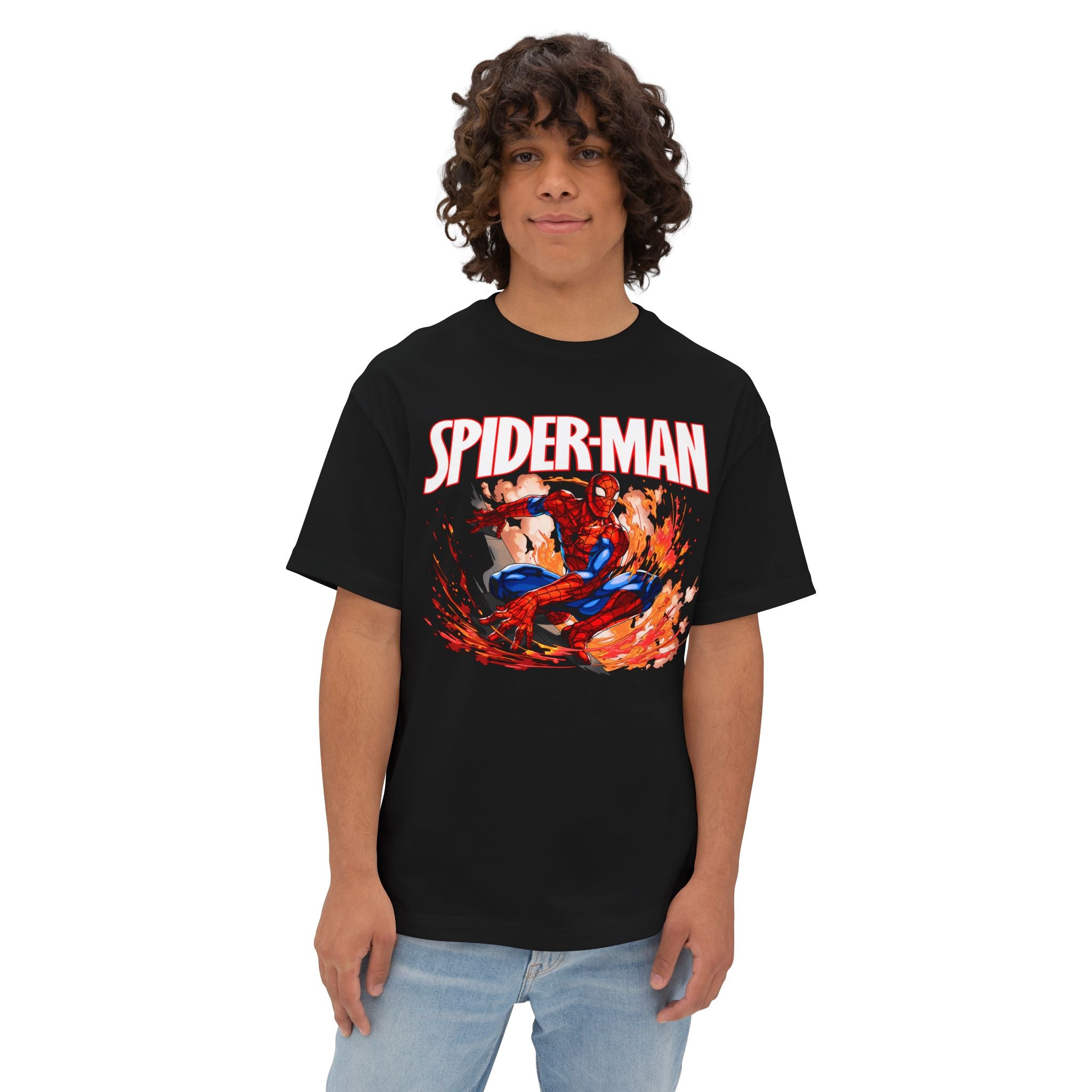 Spider-Man Unisex Oversized Boxy Tee