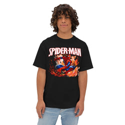 Spider-Man Unisex Oversized Boxy Tee