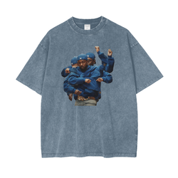 Squabble Up Acid Wash Oversize T-Shirt