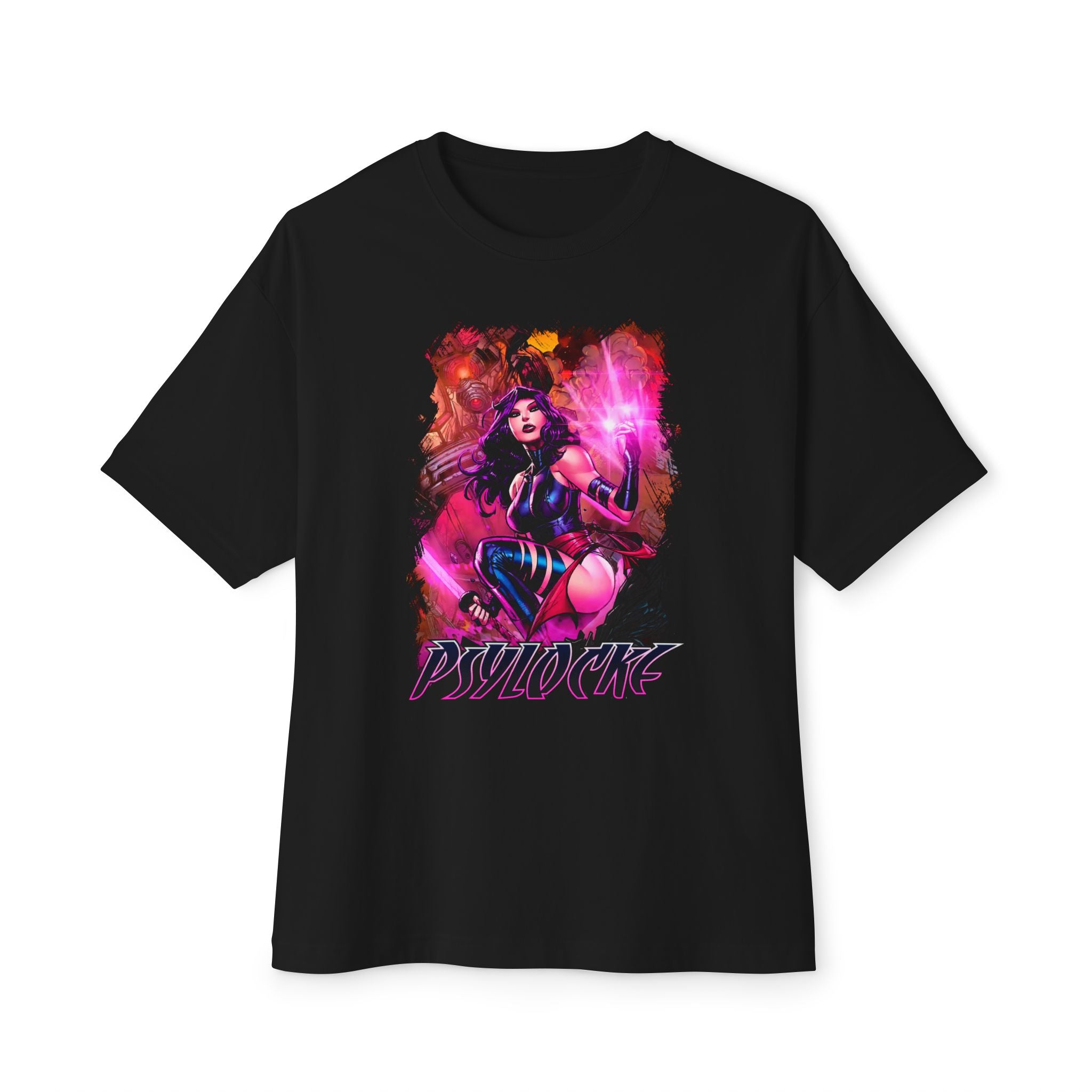 Psylocke Graphic Oversized Tee