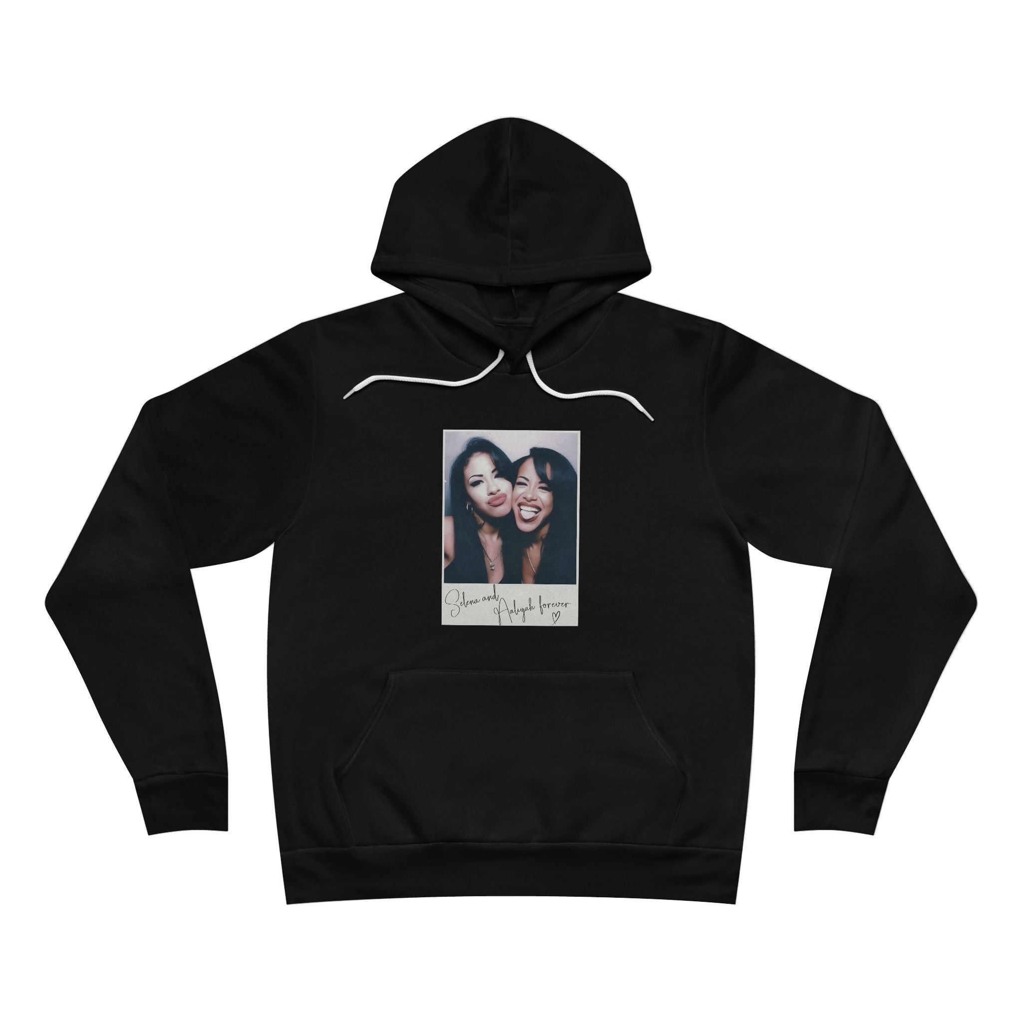 Aaliyah & Selena Polaroid Pullover Hoodie