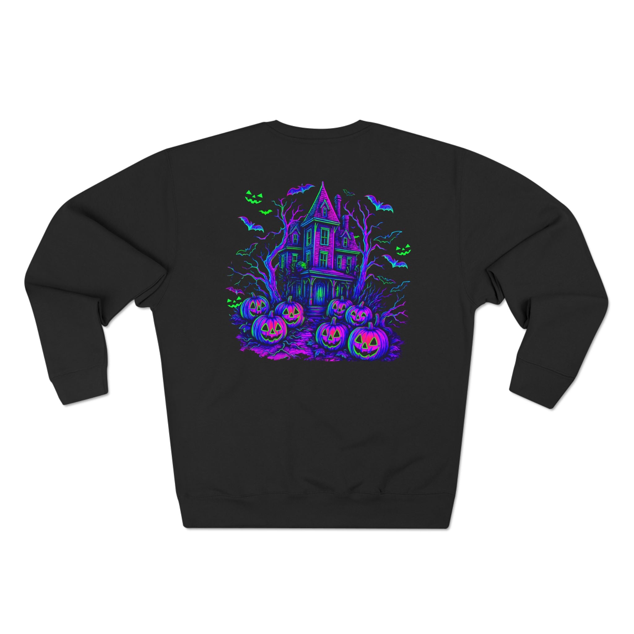Iridescent Bats Halloween Sweatshirt