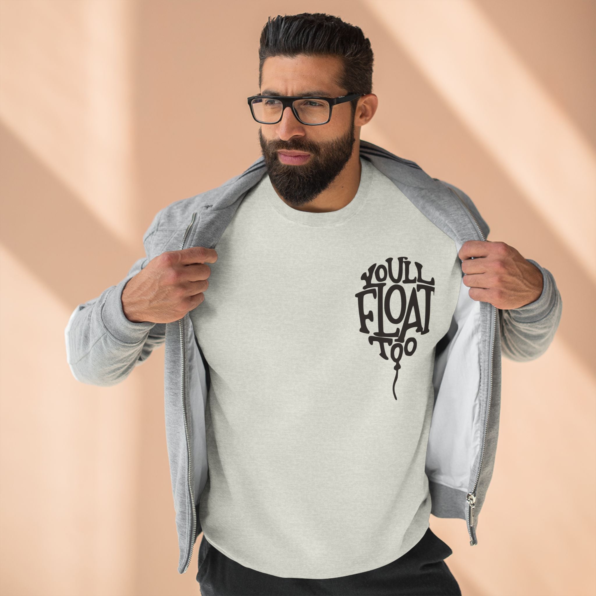 You'll Float Too Crewneck Sweatshirt