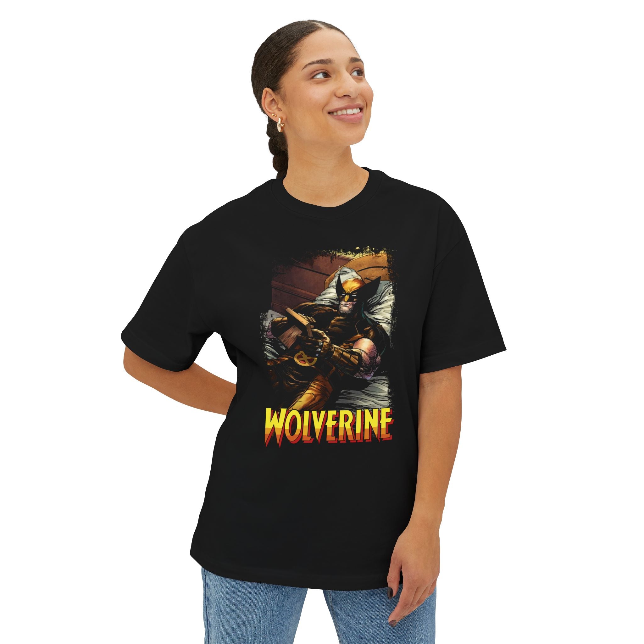 Wolverine Graphic Oversized Boxy Tee