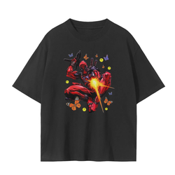 Happy Go Lucky Deadpool Seamless T-Shirt