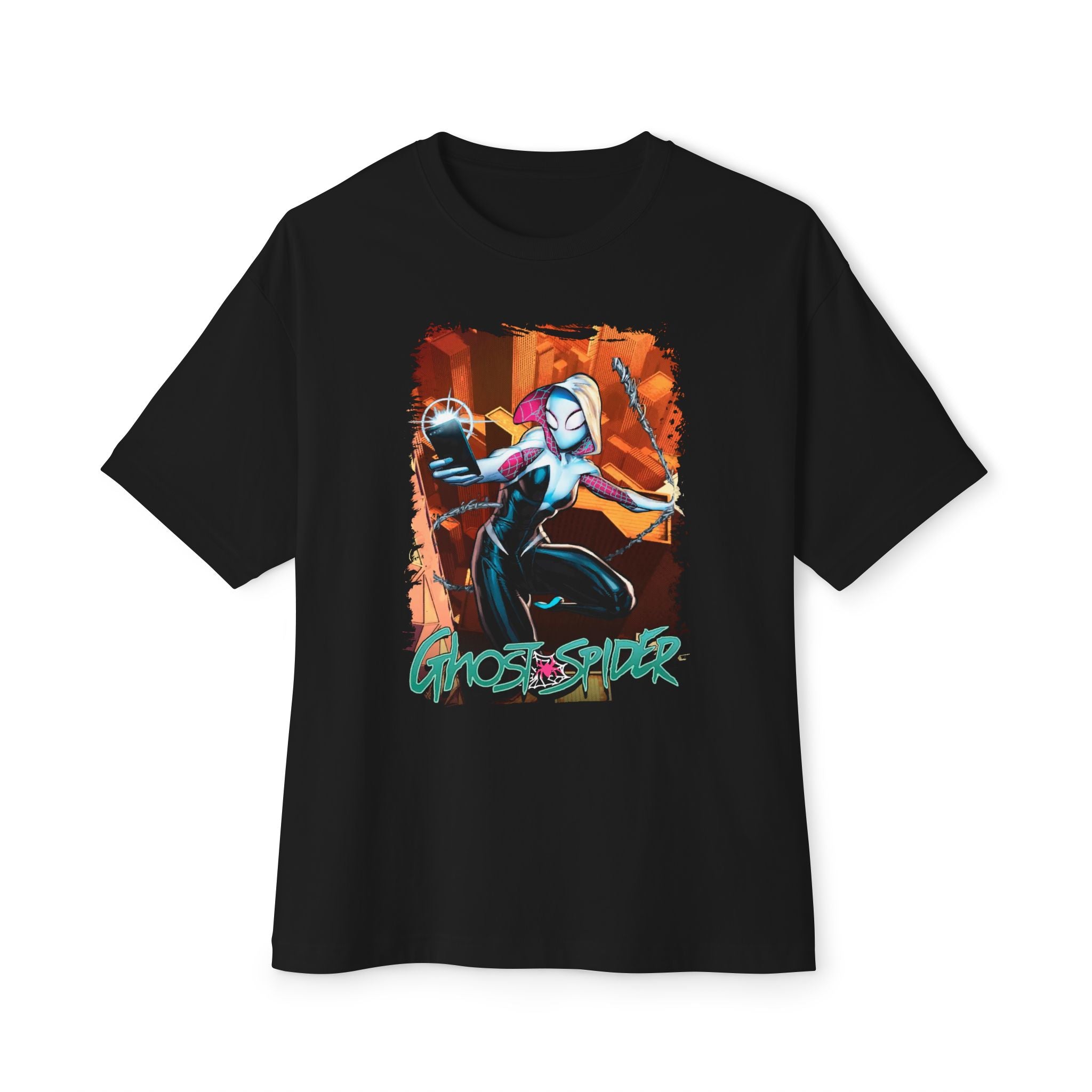 Ghost-Spider Unisex Oversized Boxy Tee